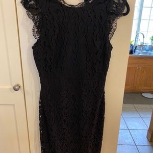 Women's black lace dress - NWT